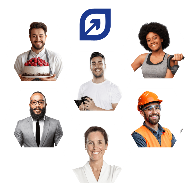 Aillustration métiers professionnels